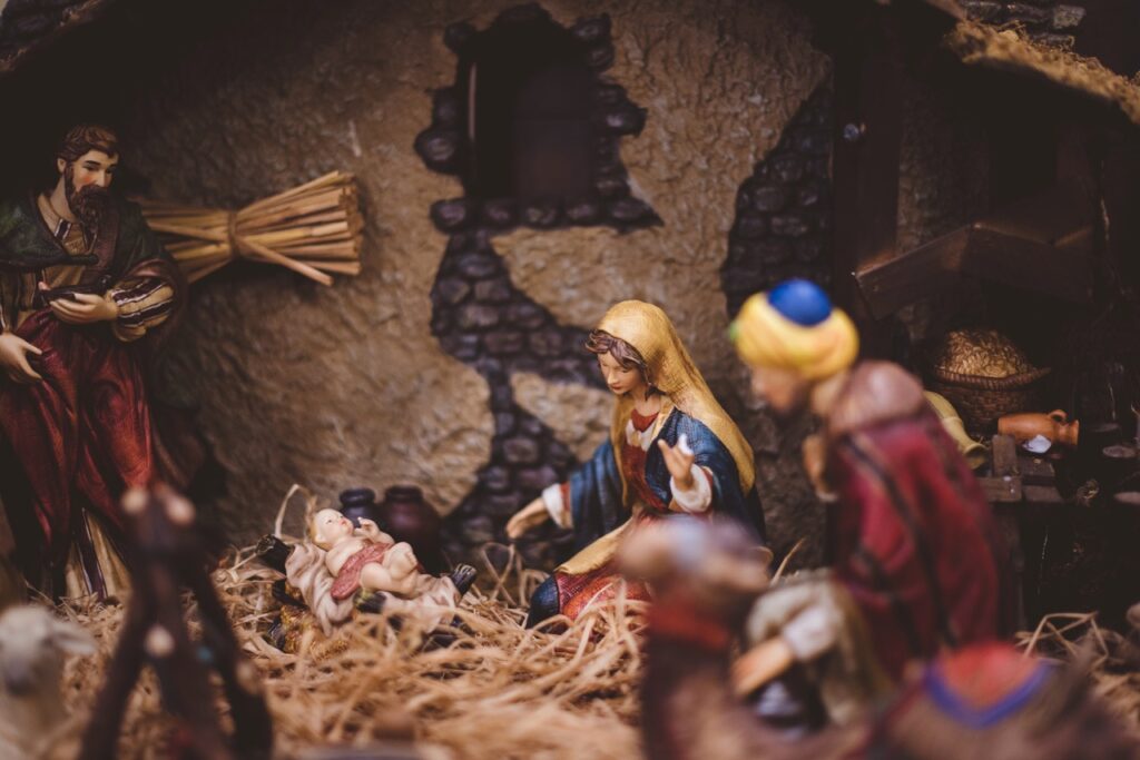 el nacimiento es una tradición de la Navidad en México
