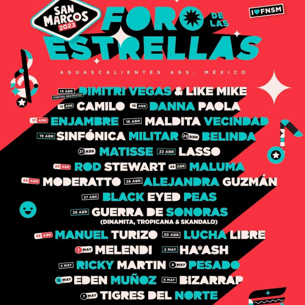 Feria Nacional de San Marcos 2023 sector turístico Aguascalientes