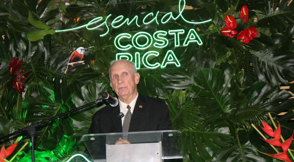 Ministro de Turismo de Costa Rica, William Rodríguez